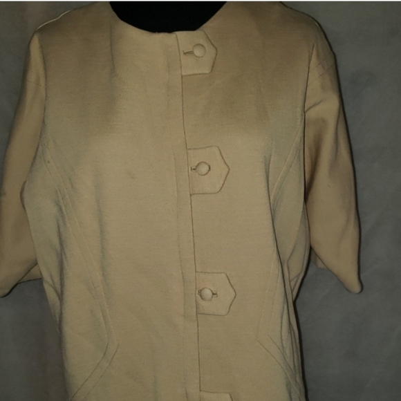 Vintage Slimaker Original tan dress size xl - Picture 3 of 3